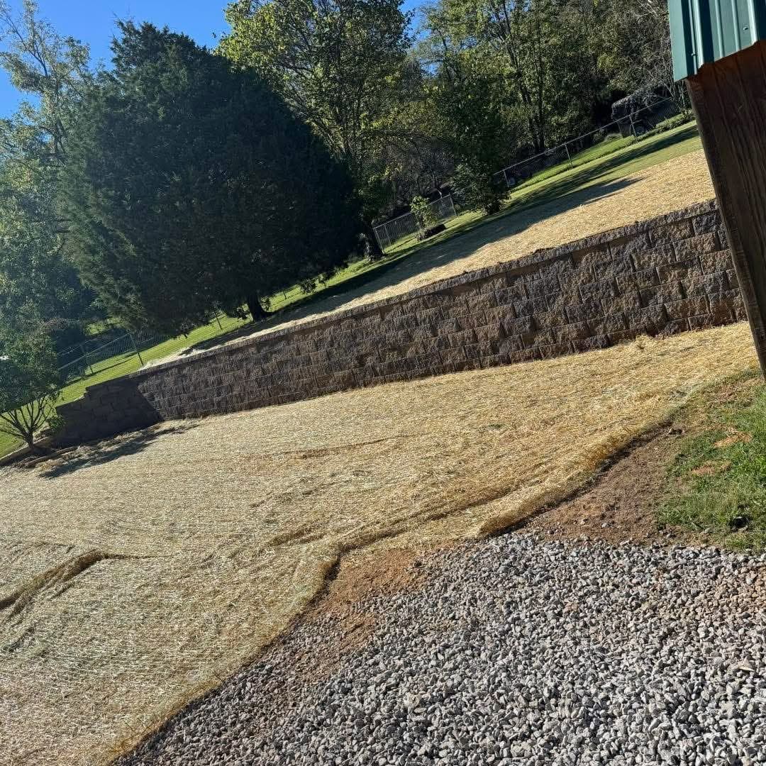 Retaining Wall + Erosion Control